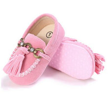 Load image into Gallery viewer, Leather Prewalkers Booties