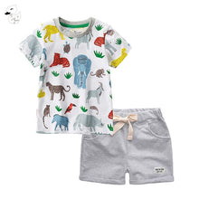 Load image into Gallery viewer, T-shirts Shorts Summer Children Clothing Set