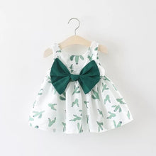 Load image into Gallery viewer, Bow Lemon Print  Princess Dress