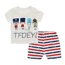Load image into Gallery viewer, Outfits Casual Baby Boy Summer Set