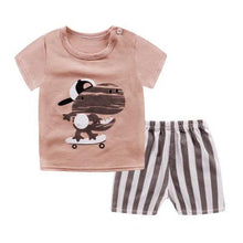 Load image into Gallery viewer, Mickey Minnie Print Clothing Baby Set