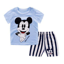 Load image into Gallery viewer, Mickey Minnie Print Clothing Baby Set
