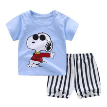 Load image into Gallery viewer, Cartoon Shark Boy Clothing Sets