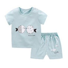Load image into Gallery viewer, Cartoon Shark Boy Clothing Sets