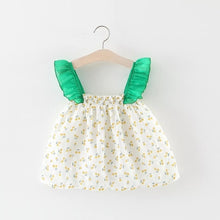 Load image into Gallery viewer, Floral Pineapple Cotton Birthday Dress