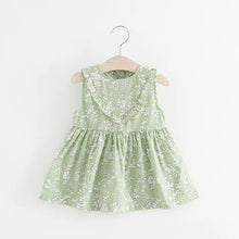 Load image into Gallery viewer, Floral Print Cotton Baby Dress