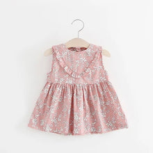 Load image into Gallery viewer, Floral Print Cotton Baby Dress
