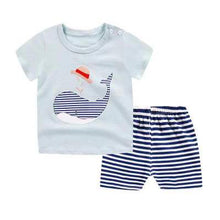 Load image into Gallery viewer, Cartoon Shark Boy Clothing Sets