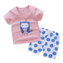 Load image into Gallery viewer, New Fashion Cartoon Sailing Cloth Set