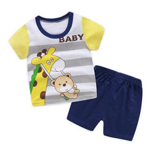 Load image into Gallery viewer, New Fashion Cartoon Sailing Cloth Set