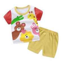 Load image into Gallery viewer, New Fashion Cartoon Sailing Cloth Set