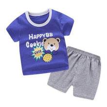 Load image into Gallery viewer, New Fashion Cartoon Sailing Cloth Set