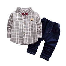 Load image into Gallery viewer, Shirt + Trousers Two-piece Suit