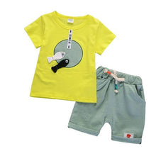 Load image into Gallery viewer, T-shirt Shorts Trousers Clothes Set