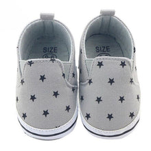 Load image into Gallery viewer, Gray Star Cotton Shoes